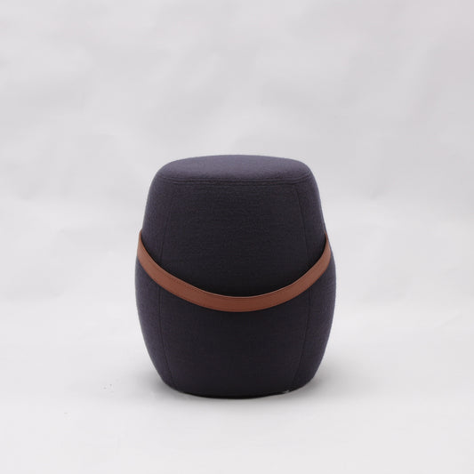 Kiley Handmade Pouf/Stool - Darkish - GFURN