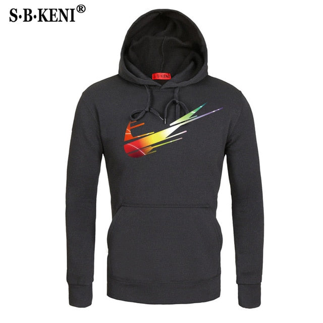 New Fashion Brand Print 2018 Sportswear Hoodies