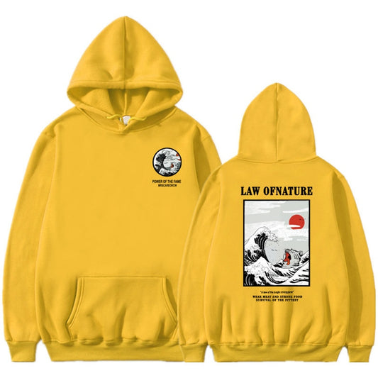 Fleece Hoodies 2019 Winter Japan Style