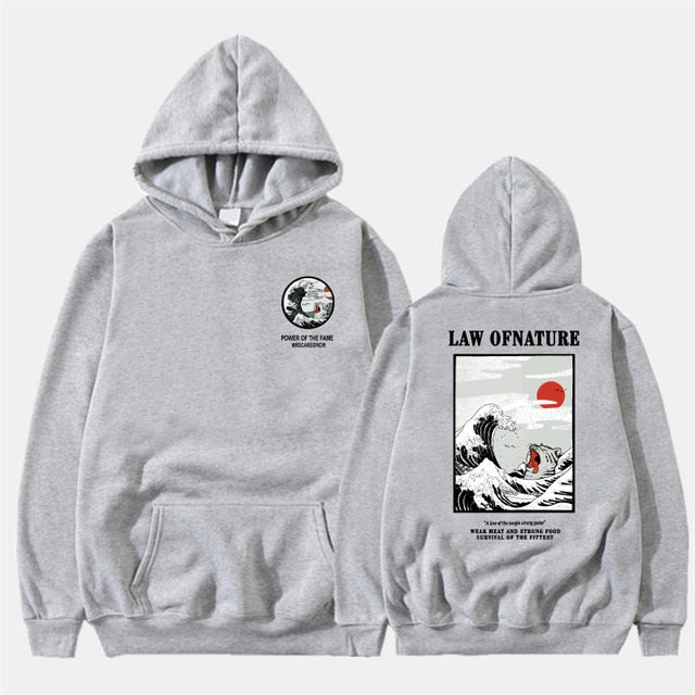 Fleece Hoodies 2019 Winter Japan Style