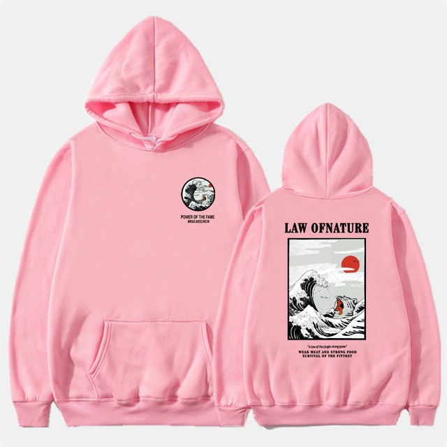 Fleece Hoodies 2019 Winter Japan Style
