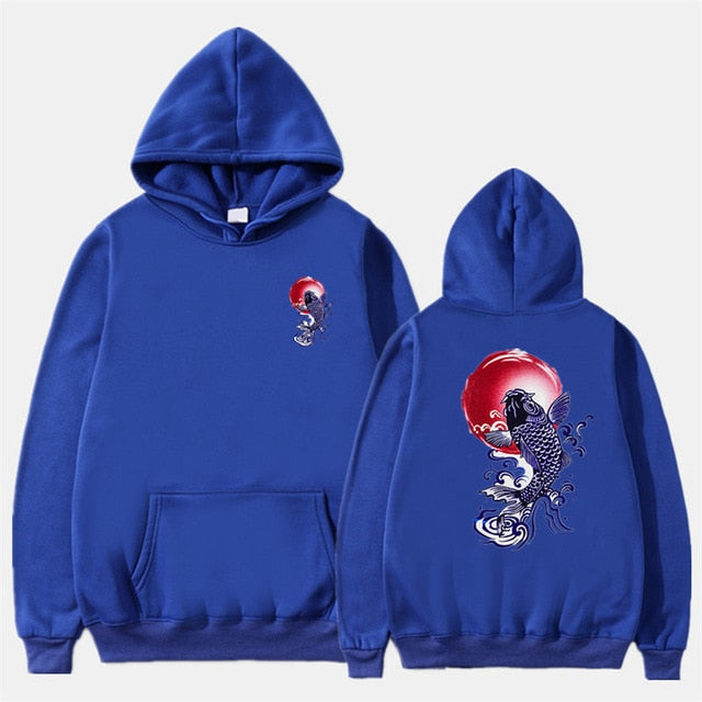 Fleece Hoodies 2019 Winter Japan Style