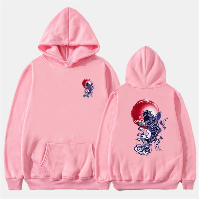 Fleece Hoodies 2019 Winter Japan Style