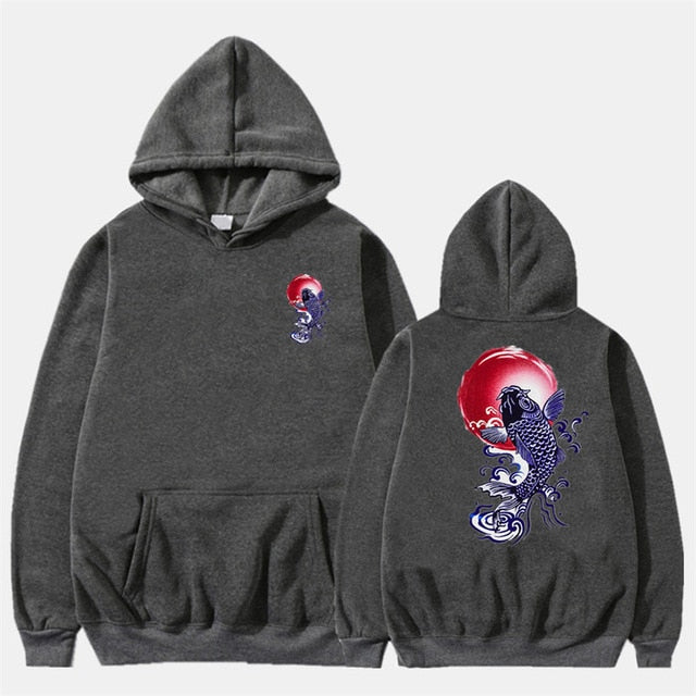 Fleece Hoodies 2019 Winter Japan Style