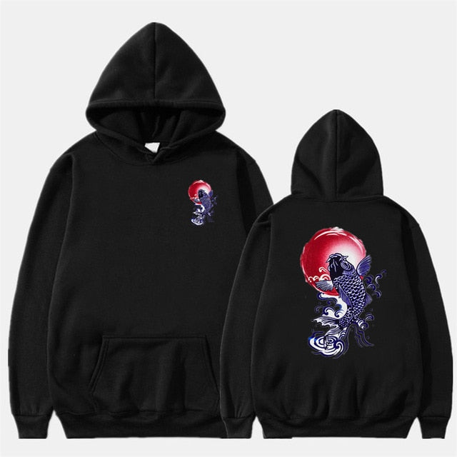 Fleece Hoodies 2019 Winter Japan Style