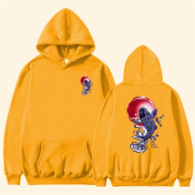 Fleece Hoodies 2019 Winter Japan Style