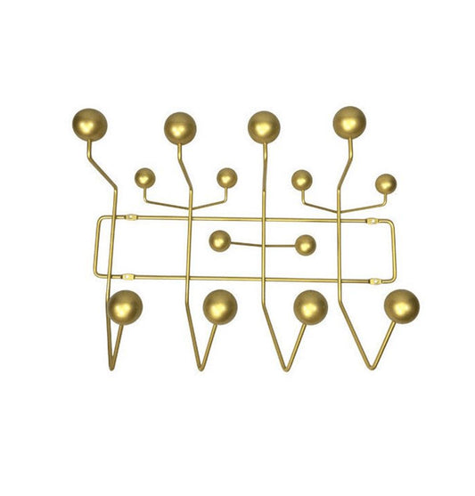 The Mid-Century Wall Coat Hanger - Gold